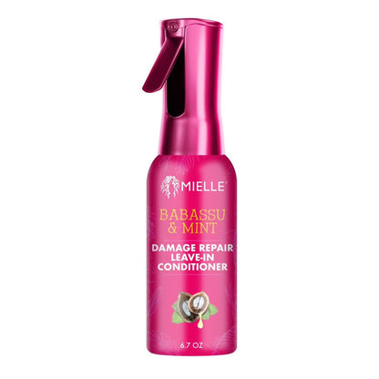 Mielle Babassu & Mint Damage Repair Leave In Conditioner Spray 6.7oz/ 198ml