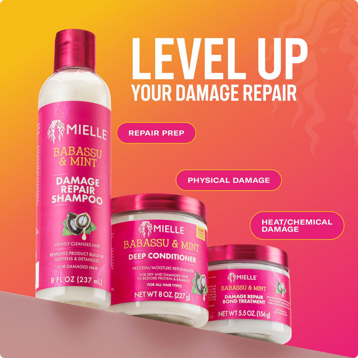 Mielle Babassu & Mint Damage Repair Leave In Conditioner Spray 6.7oz/ 198ml