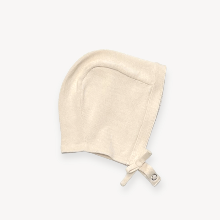 Milan Pointelle Knit Baby Sleep Gown & Hat Set