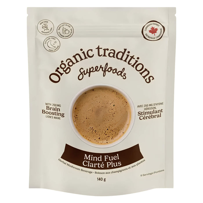 Package of Organic Traditions Mind Fuel 140g