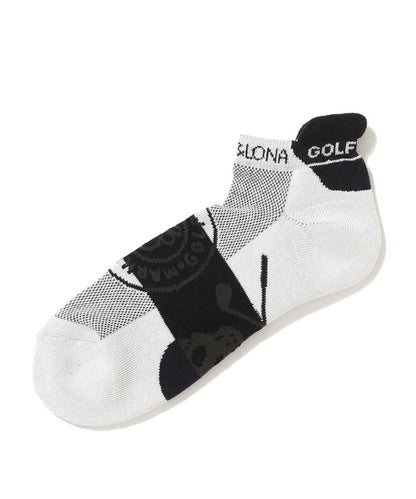 Mirror Skull Ankle Socks | MEN