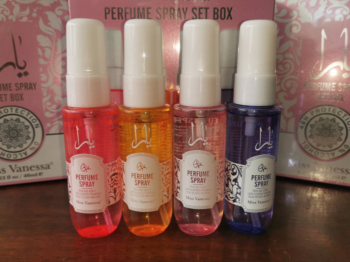 Miss vanessa Perfume spray set
