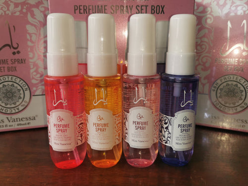 Miss vanessa Perfume spray set