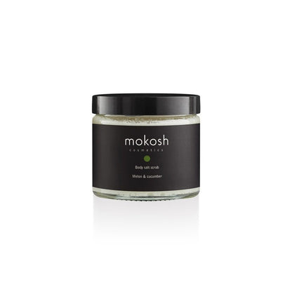 MOKOSH Melon & Cucumber - druskos šveitiklis kūnui