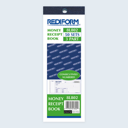 Money Receipt Book 8L802