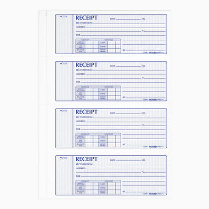 Money Receipt Book 8L816
