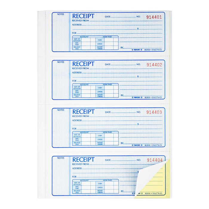 Money Receipt Book 8L818