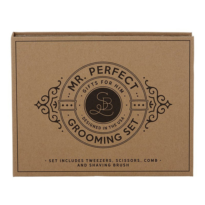 Mr. Perfect Grooming Set Book Box - Madison's Niche