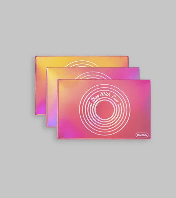 BTS Lens [MTPR X BTS] BOY WITH LUV SOUL GRAY with photo card - IM OLOLA