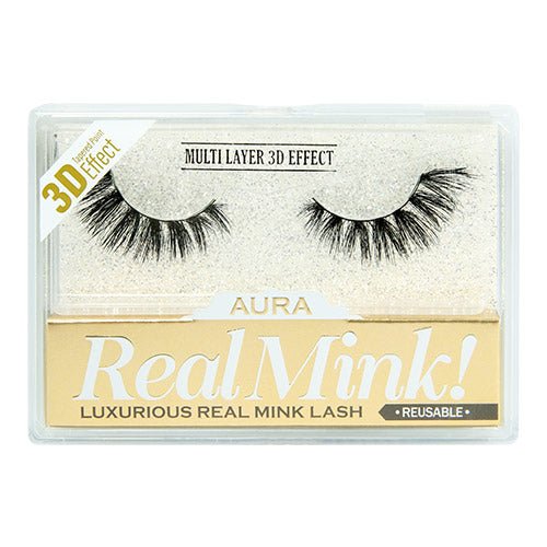 Multi Layer 3D Effect Luxurious Real Mink Lash - ikatehouse