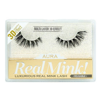 Multi Layer 3D Effect Luxurious Real Mink Lash - ikatehouse