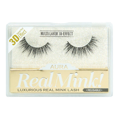 Multi Layer 3D Effect Luxurious Real Mink Lash - ikatehouse