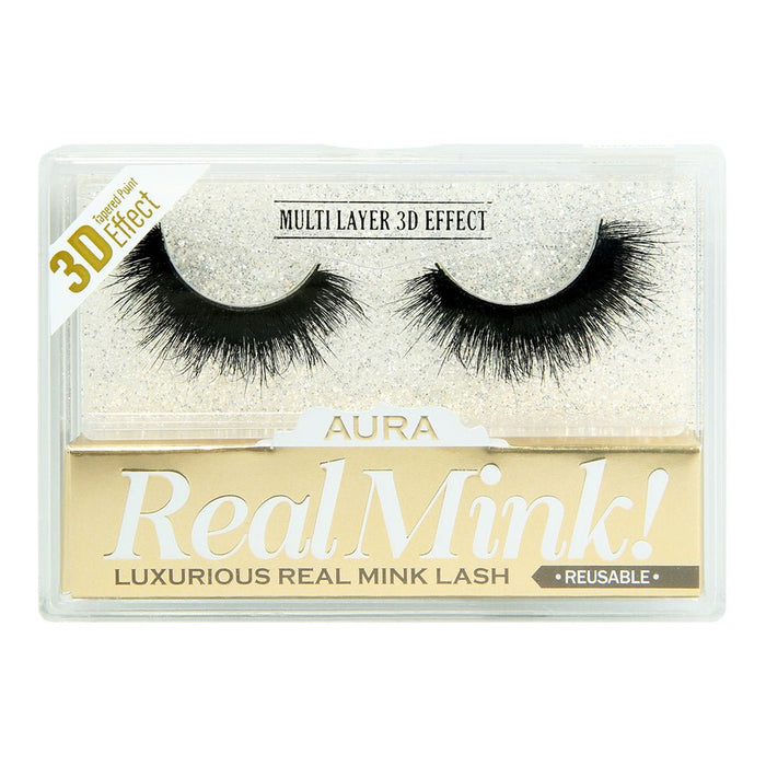 Multi Layer 3D Effect Luxurious Real Mink Lash - ikatehouse