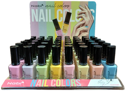 N48R-P - 8 PCS Nabi 5 Nail Polish Set P