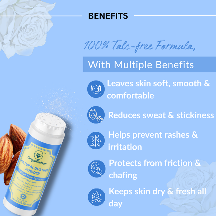 Natural Dusting Powder - Talcum Free Formula
