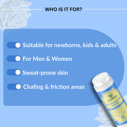 Natural Dusting Powder - Talcum Free Formula