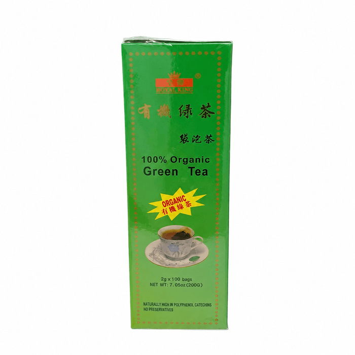 Natural Organic Green Tea | Royal King 100 Tea Bags - Yado African & Caribbean Market