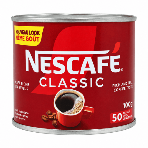NESCAFÉ Classic Instant Coffee – 100g Tin - Yado African & Caribbean Market