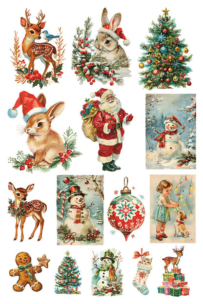 NEW! Kitschy Christmas - IOD Transfer 8x12 Pad™ - LIMITED EDITION!