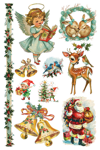 NEW! Kitschy Christmas - IOD Transfer 8x12 Pad™ - LIMITED EDITION!