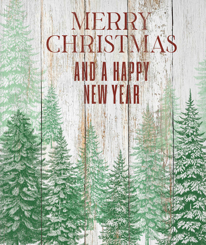 NEW! Winter Forest 12x12 IOD Stamp™