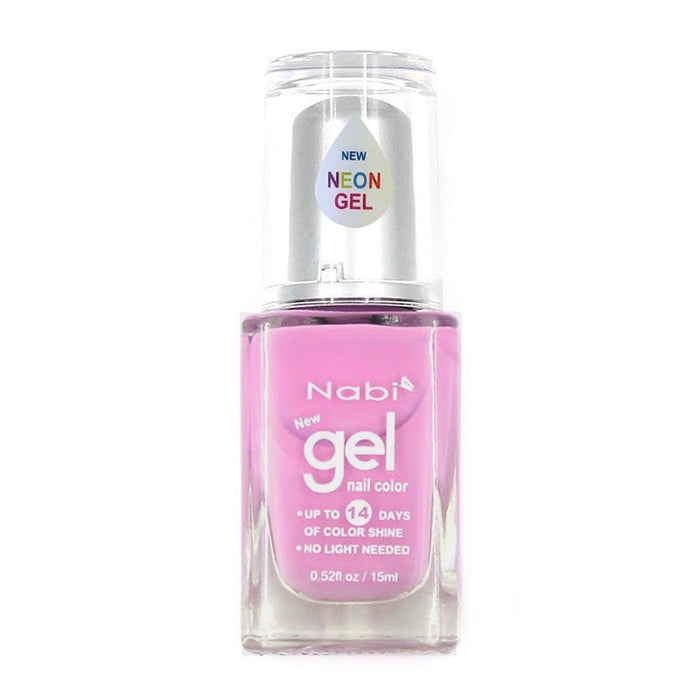 NG104 - New Gel Nail Polish Neon Pastel Lavender