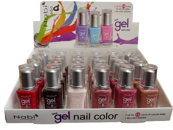 NG24D- 6 PCS New Gel Nail Polish Set D