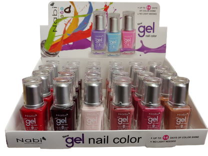 NG24D- 6 PCS New Gel Nail Polish Set D