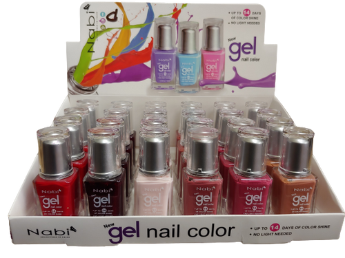 NG24D- 6 PCS New Gel Nail Polish Set D