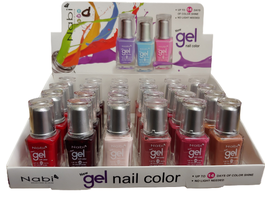 NG24D- 6 PCS New Gel Nail Polish Set D