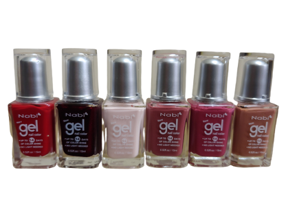 NG24D- 6 PCS New Gel Nail Polish Set D
