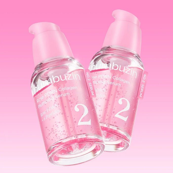 NO.2 ROSE PDRN COLLAGEN PLUMPING SERUM - Ser Cu Textura Jelly Cu Efect De Plumping - skinseen.ro