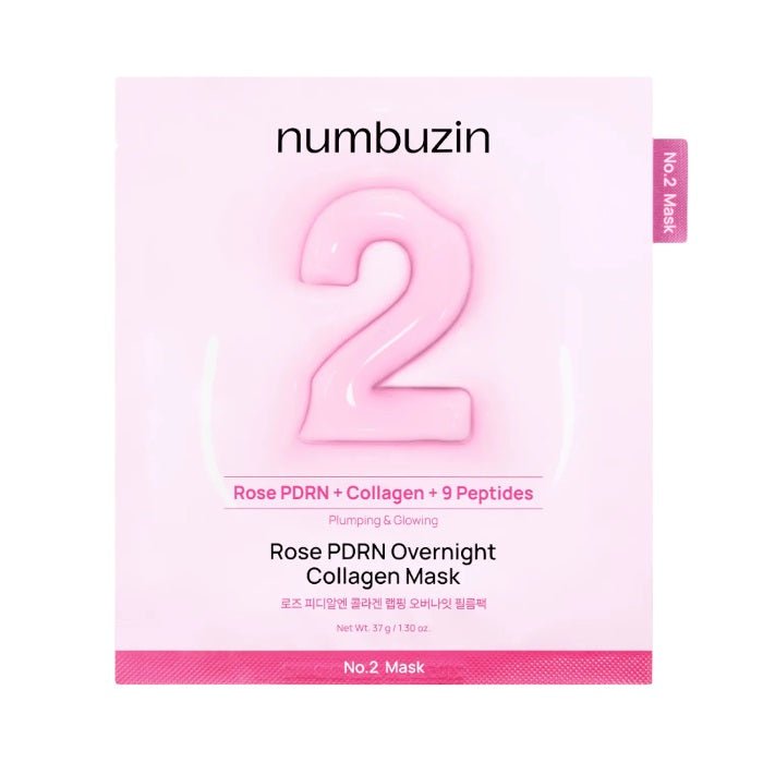 NO.2 ROSE PDRN COLLAGEN PLUMPING SHEET MASK - Masca Tip Hidrogel Cu Efect Intens De Hidratare Si Plumping - skinseen.ro