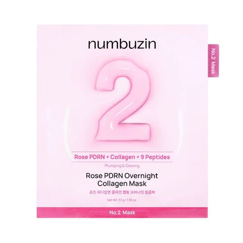 NO.2 ROSE PDRN COLLAGEN PLUMPING SHEET MASK - Masca Tip Hidrogel Cu Efect Intens De Hidratare Si Plumping - skinseen.ro