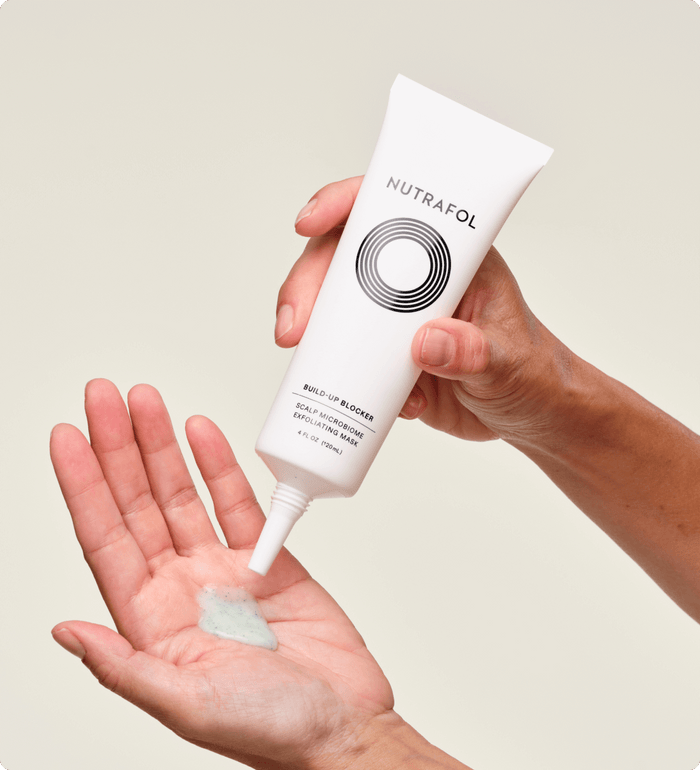 Nutrafol Build-Up Blocker Scalp Microbiome Exfoliating Mask