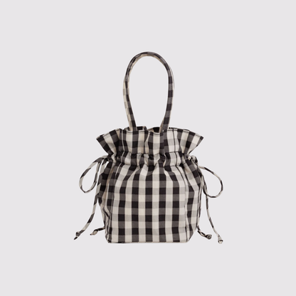 Black and Cream Gingham