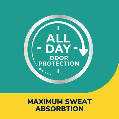 All-day odor protection emblem for Odor-X Ultra Sweat-Absorbing Foot Powder