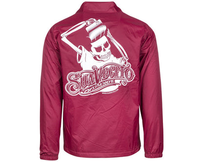 OG Burgundy Windbreaker - Back