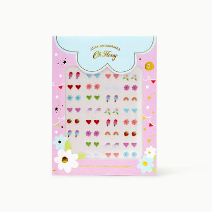 Oh Flossy Kids Stick-On Earrings