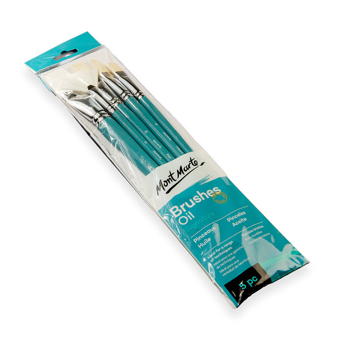 Oil Brushes Signature 5pc