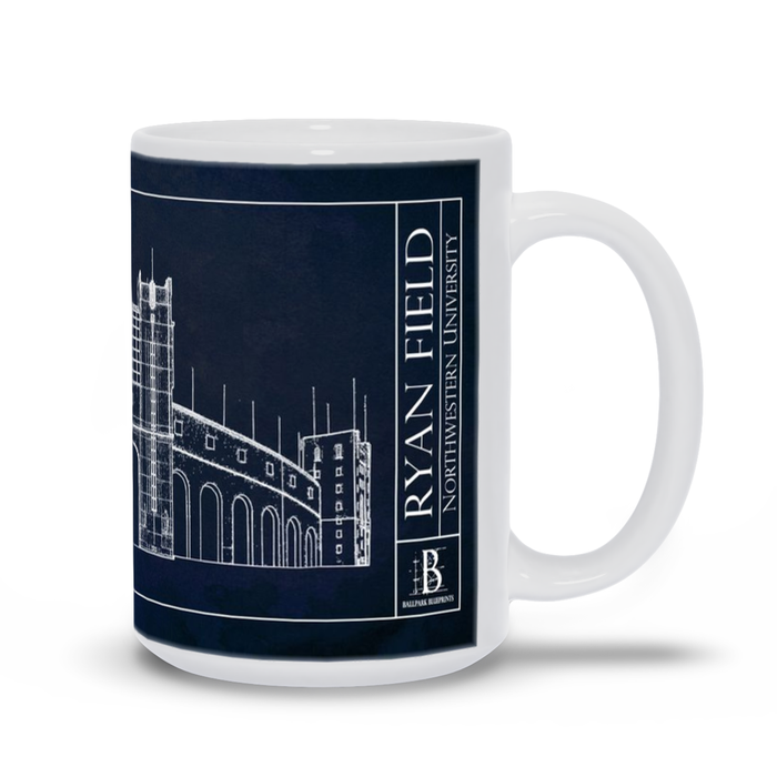 Old Ryan Field Ceramic Mugs