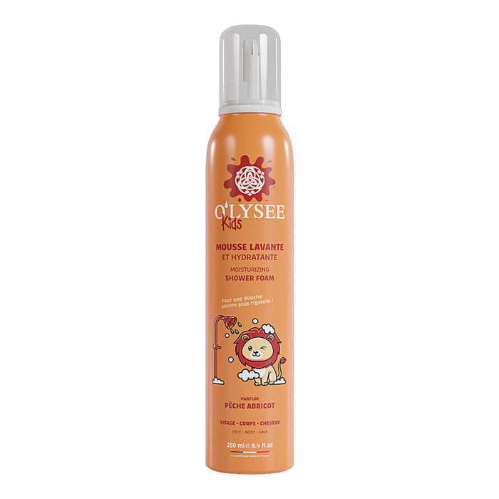 O'LYSEE Kids Peach & Apricot - dušo putos vaikams, 250ml