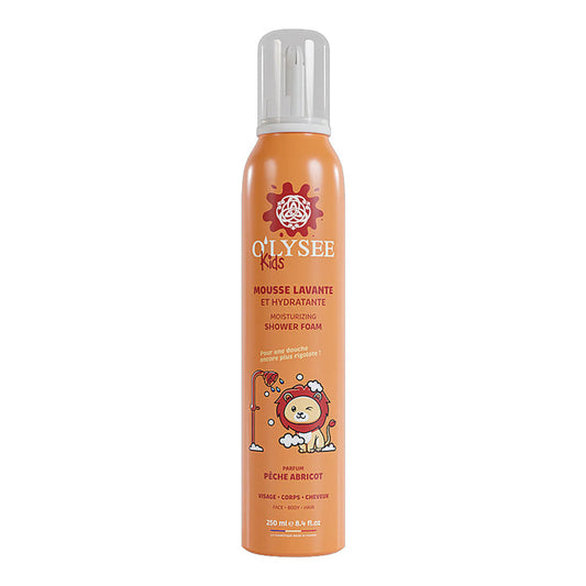 O'LYSEE Kids Peach & Apricot - dušo putos vaikams, 250ml