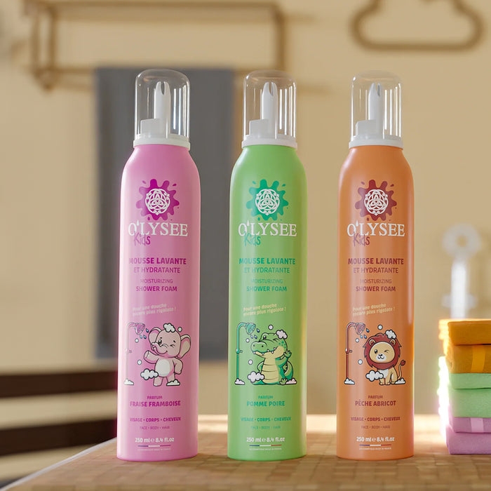 O'LYSEE Kids Strawberry & Raspberry - dušo putos vaikams, 250ml