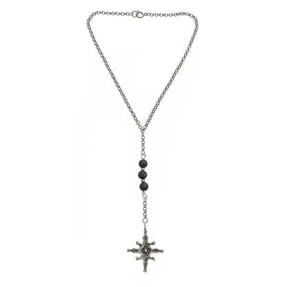 Omen Rosary Silver - Yelena Noah Designs