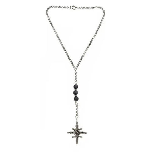 Omen Rosary Silver - Yelena Noah Designs