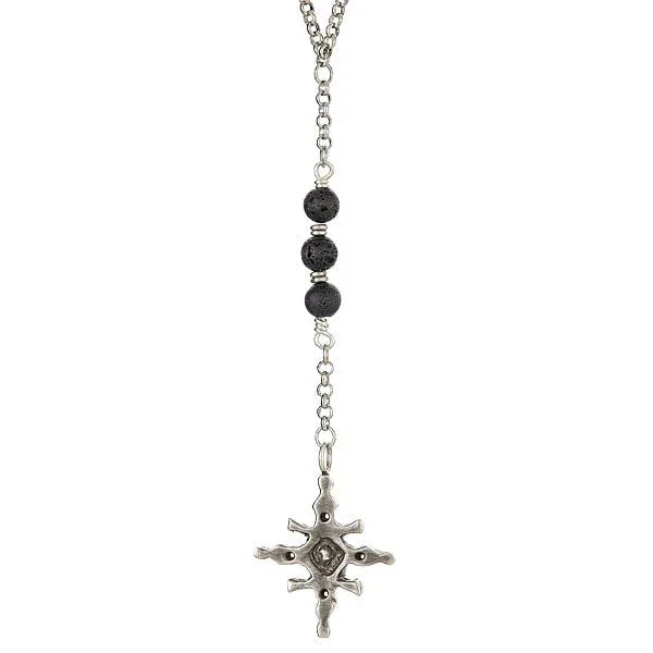 Omen Rosary Silver - Yelena Noah Designs