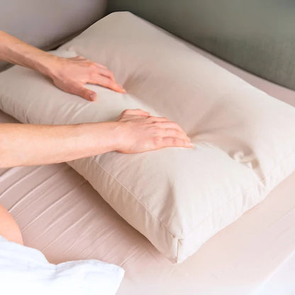 Cover Only Organic Buckwheat Hull Pillow - 100% Cotton
