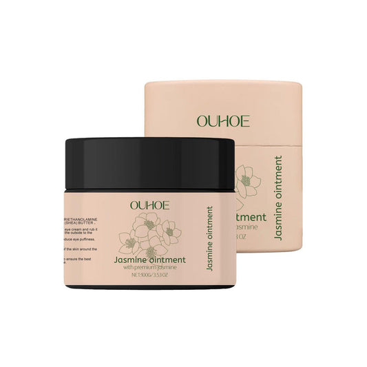 OUHOE Anti-Wrinkle Active Eye Cream – Hydrating Eye Care with Jasmine Extract & Hyaluronic Acid 100g EELHOE COSMETICS