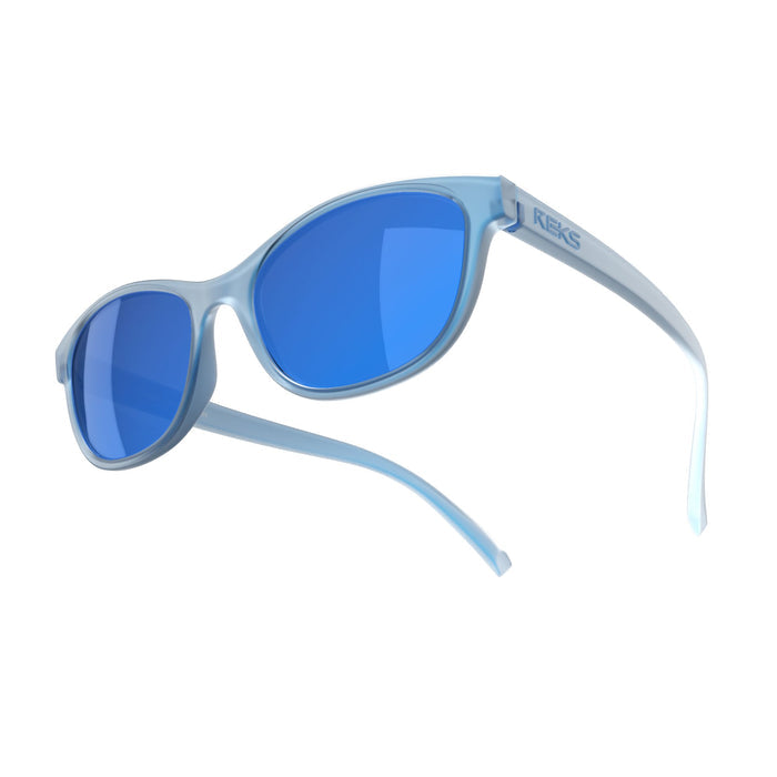 Single Vision / Solid Smoke / Cobalt Blue Mirror